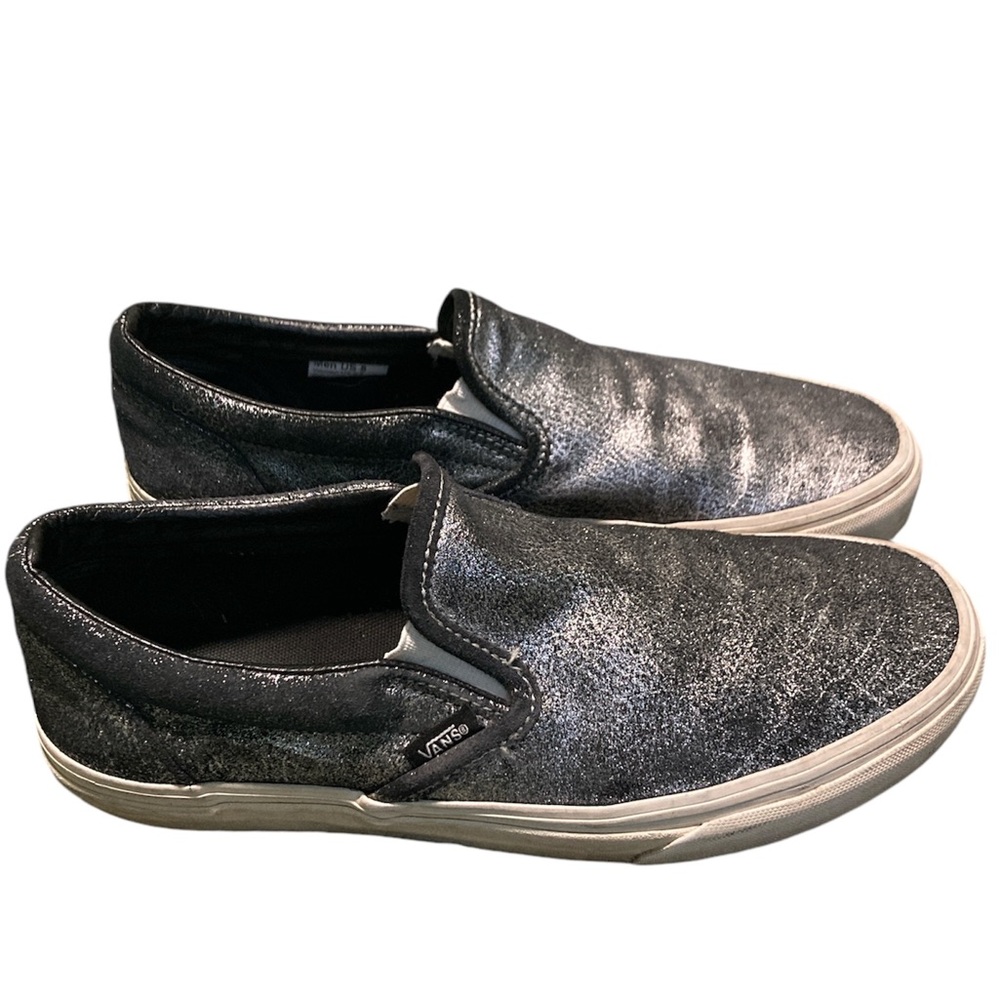 Limited Edition Metallic Vans Slip ons